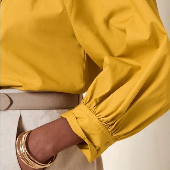 Banana Republic Cleo Fashion Poplin Shirt - Picture 4 of 13